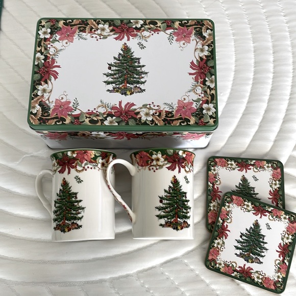 Spode 5 Piece Mug Set - Picture 4 of 7